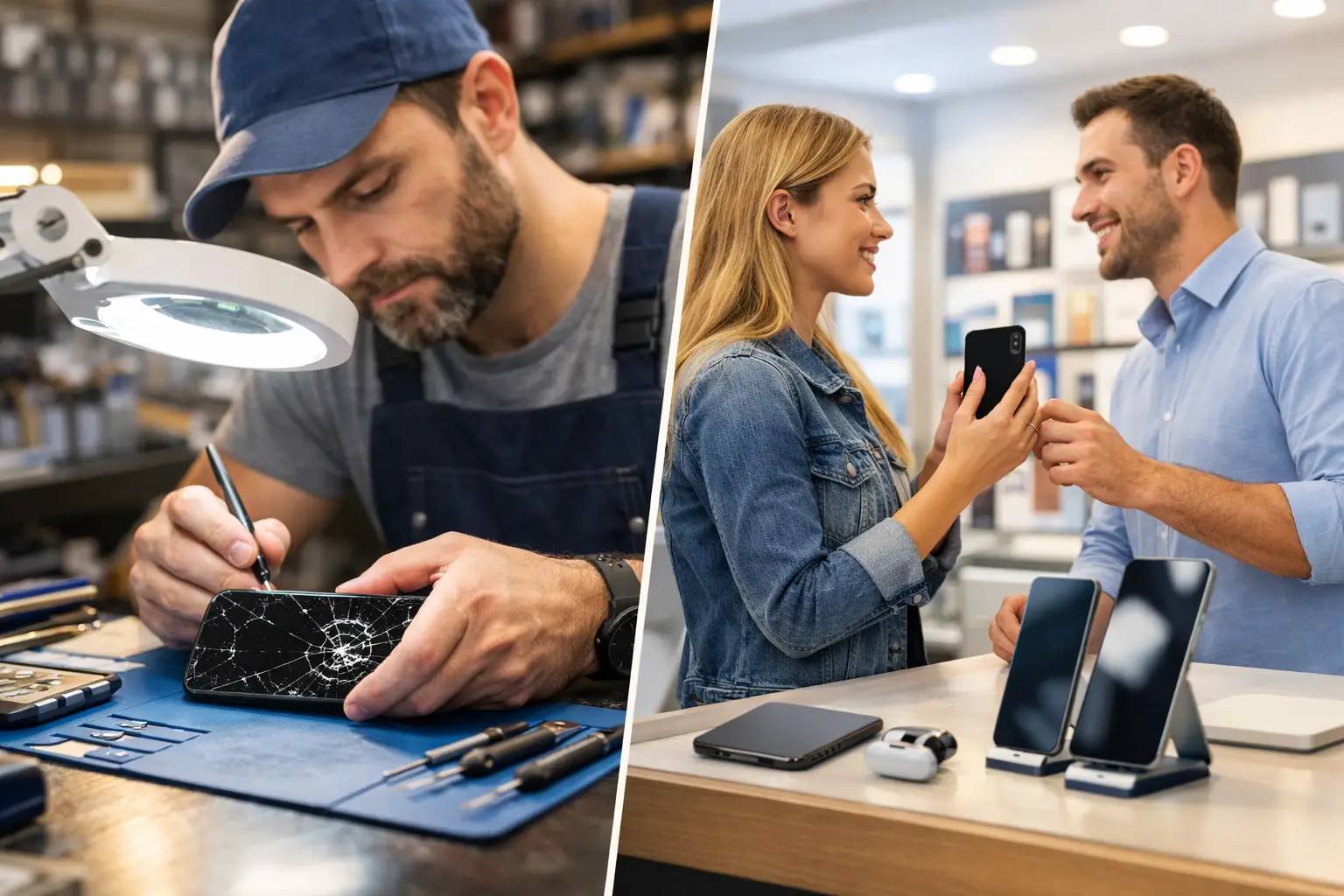 Local Repair Shop or Carrier Store: Which Wins?