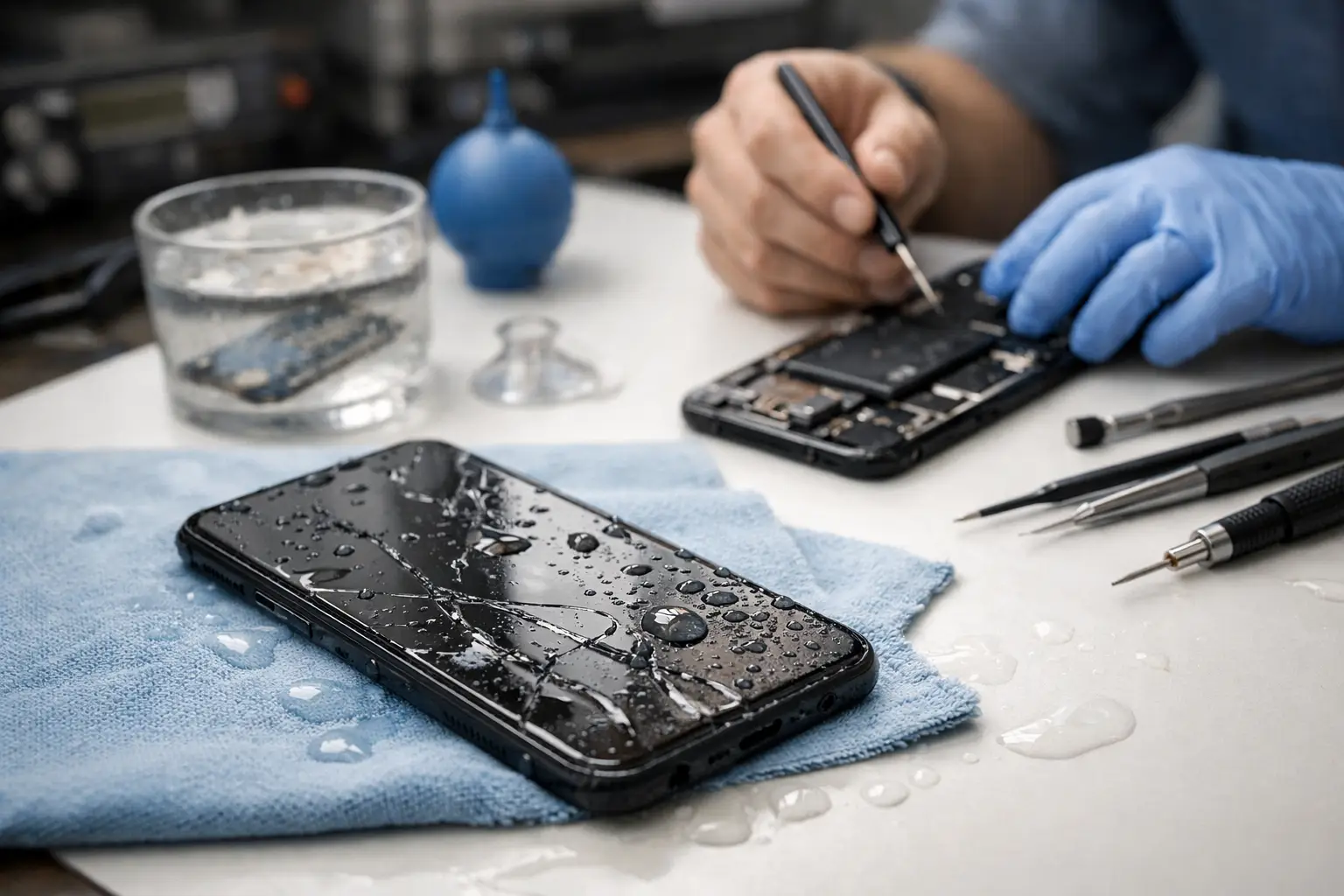 Water Damaged Phone Repair Service Tips