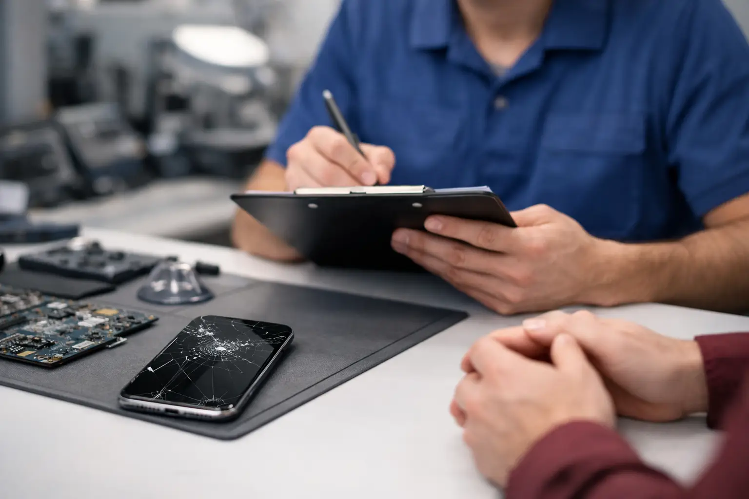 What the Device Repair Estimate Process Covers