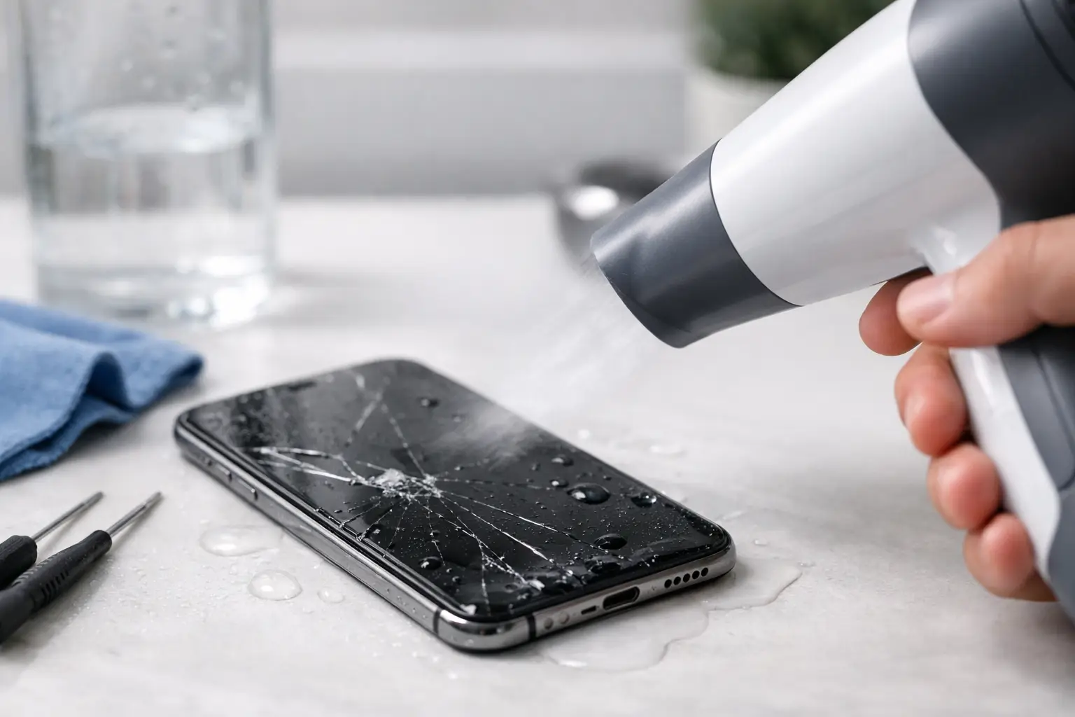 How to Fix Water Damage on Your Phone Safely