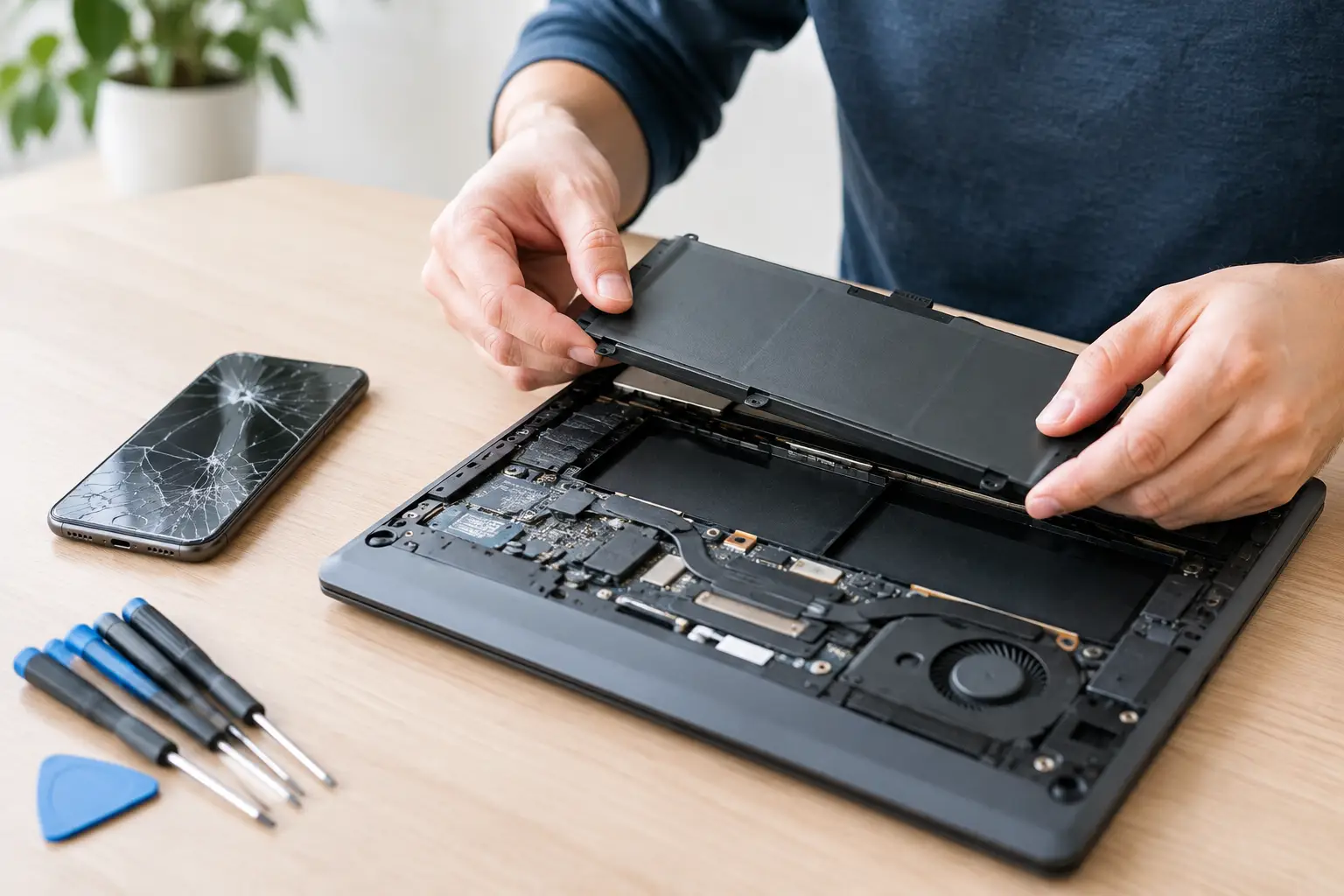 How to Replace a Laptop Battery Without Damage